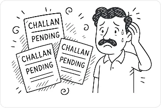 Settle your challans without visiting courts-fast, easy and hassle-free